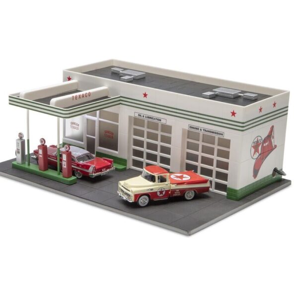 Menards O Scale Johnson's Texaco Station With 4.5v Power Suppy - Image 7