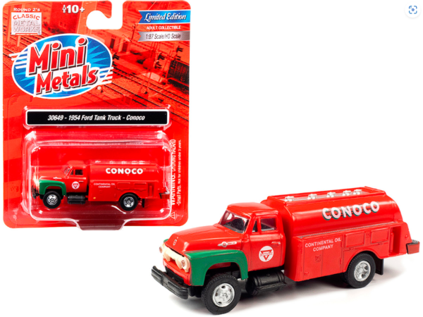 Classic Metal Works #30649 HO 1954 FORD TANKER TRUCK (CONOCO) - Image 5