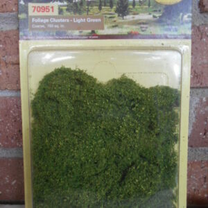 MP Scenery Products item #70951 HO Scale Foliages Clump Light Green Coarse