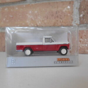 Brekina #19813 HO Scale Jeep Gladiator B {White & Red}