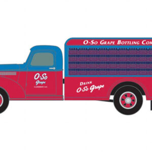 Classic Metal Works #30563 1941/46 Chevrolet Bev. Bottle Deliver O-So Grape