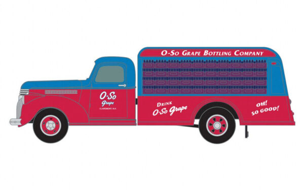 Classic Metal Works #30563 1941/46 Chevrolet Bev. Bottle Deliver O-So Grape