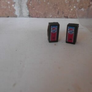 #2045 N Scale Accessories 1960 Pepsi Cola Machines  (2 Per Pack)