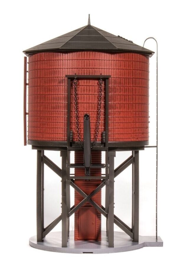 BWL #7916 HO Scale Operating Water Tower W/sd Chicago, Burlington Weathered - Image 2
