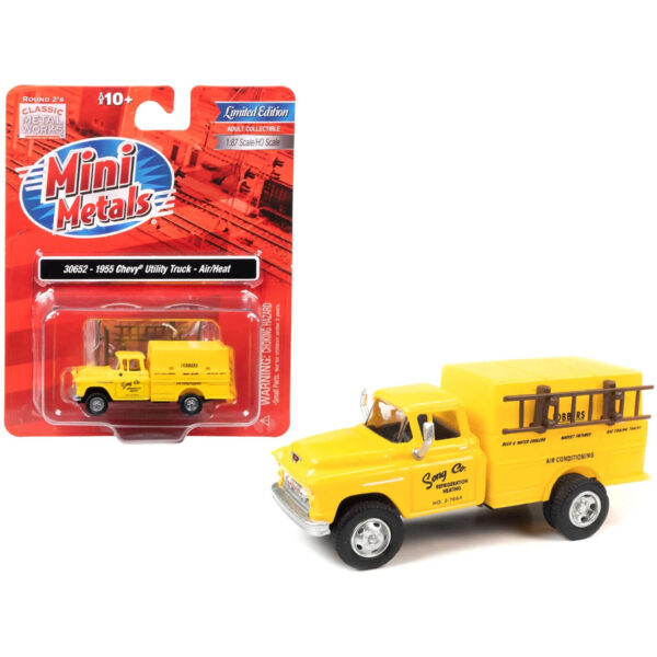 Classic Metal Works 30652 HO 1955 CHEVY UTILITY TRUCK (REFRIGERATION & HEATING) - Image 4