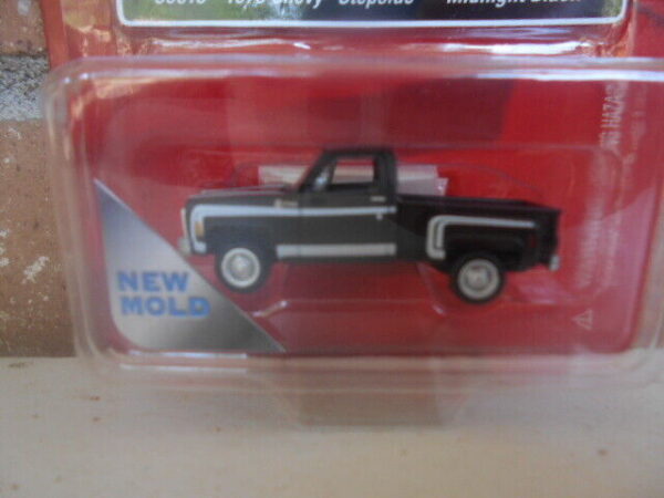 CLASSIC METAL WORKS 1976 Chevy Stepside Truck Midnight Black #30618 - Image 2
