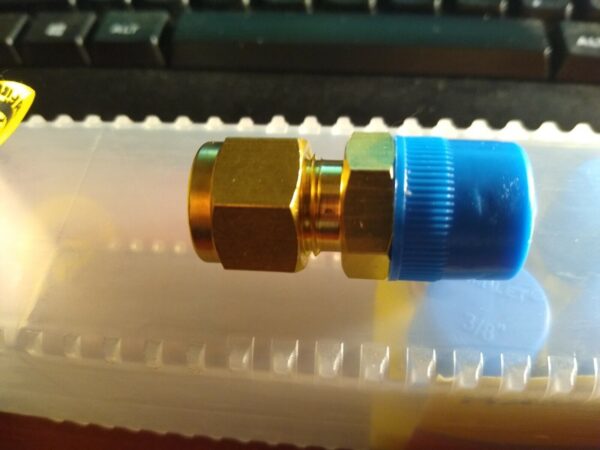 3/8" Tube x 3/8" NPT Ham-Let Union Brass Fittings Compression Fittings NEW 6-PC - Image 3