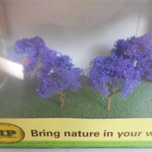 MP Scenery Products item # 70403 N-Scale Purple Jacarada Premium Trees