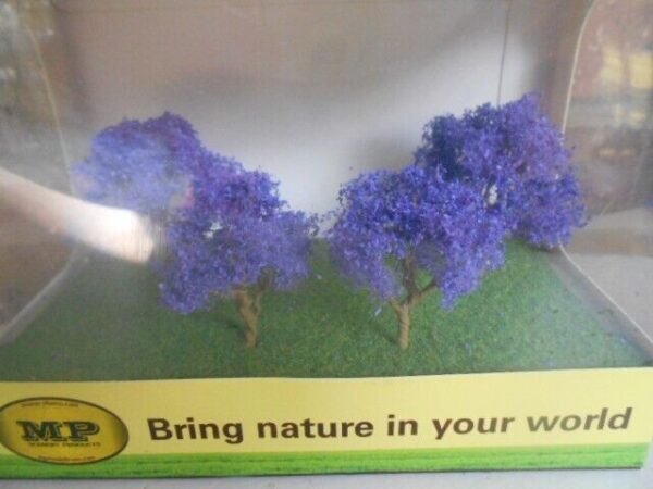 MP Scenery Products item # 70403 N-Scale Purple Jacarada Premium Trees - Image 2