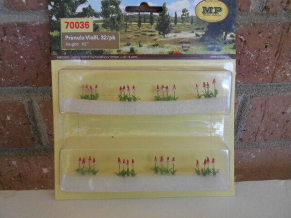 MP Scenery Products item #70036 HO Scale Primula Vialii,32/Pack Height-1/2 - Image 3