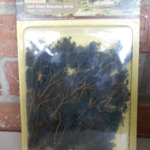 MP Scenery Products item #70021 HO Scale Dark Green Branches, 50/Pack