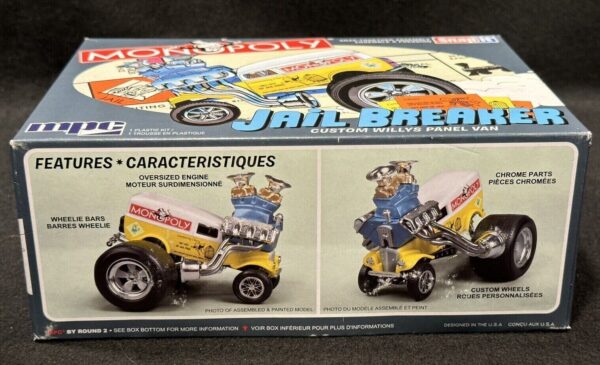 MPC #946 Monopoly Jail Breaker Custom Willys Panel Van 1:25 scale model kit - Image 2