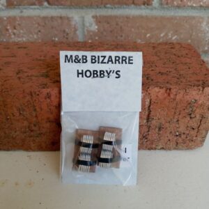 #3006 M&B N Scale Accessories Real Silver Coil Wire (2 Per Pack)