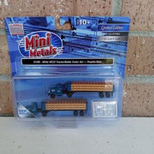 White WC22 Tractor/Bottle Trailer Set (Peoples Beer) N Scale  #51198