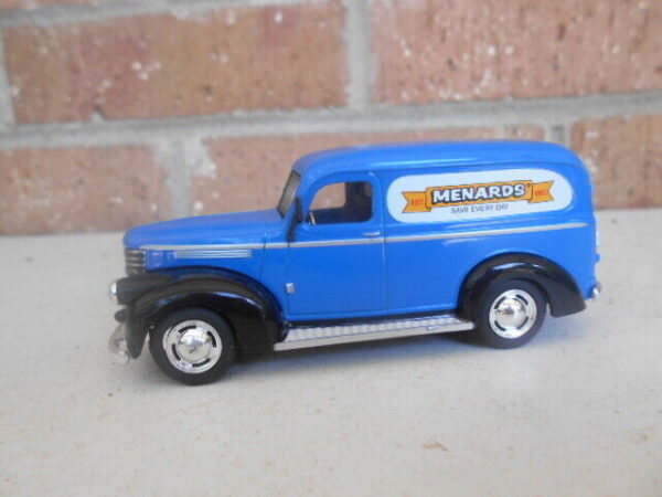 Menard O Scale  #279-4221 Menards Panel Truck Blue & Black