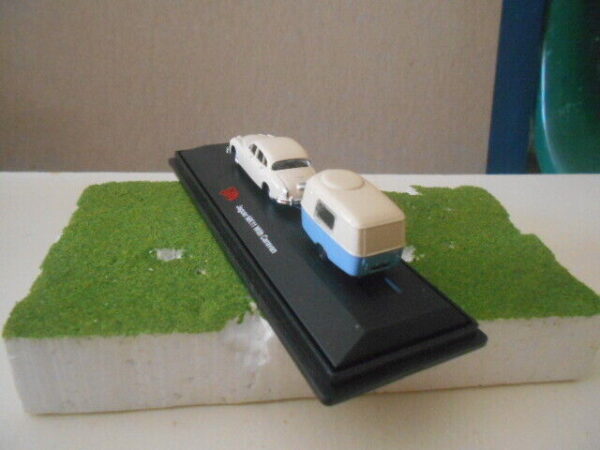 Mailbu Interational Jaguar MK11 With Caravan #60097 - Image 2