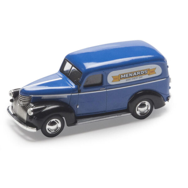 Menard O Scale  #279-4221 Menards Panel Truck Blue & Black - Image 4