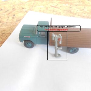 M&B Bizarre HO Scale Upright Drill  # 1012 (Gray)