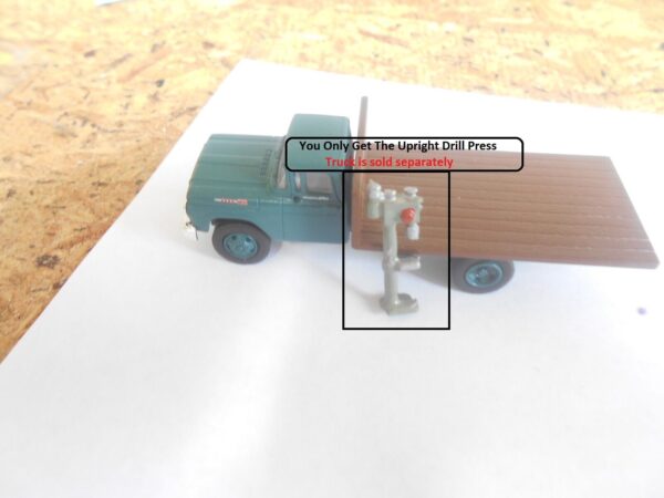 M&B Bizarre HO Scale Upright Drill  # 1012 (Gray)