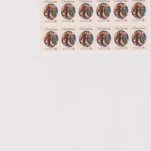 US Stamp Scott #1471 Holiday Celebrations Chrismas F/VF MNH Block Of 12 Stamps