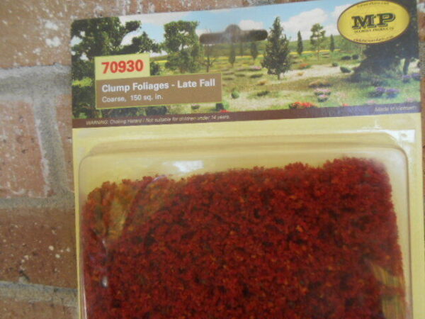 MP Scenery Products item #70930 All Scale Clump Foliages -Late Fall (Coarse) - Image 2