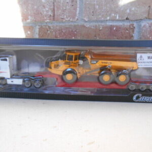Cararrma HO Scale Volvo FH 12 Lowboy Trailers With Articulated Hauler #185-003