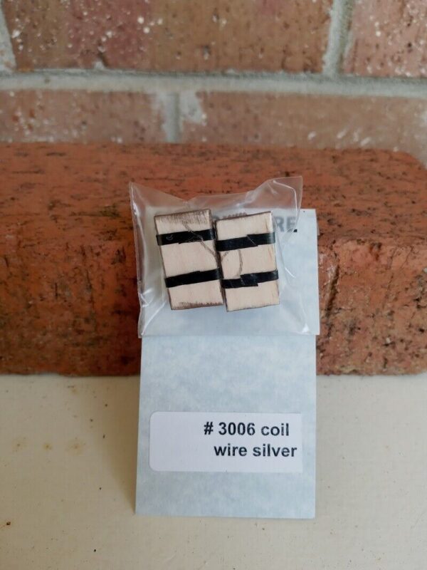 #3006 M&B N Scale Accessories Real Silver Coil Wire (2 Per Pack) - Image 5