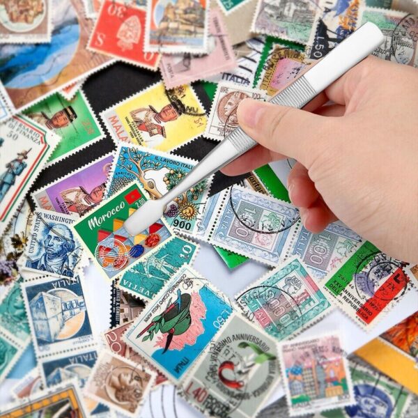 Stamp Collecting Stamp Collecting Tool Stamp Tweezers - Image 4