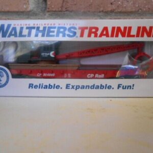 Walthers #931-1781 HO Scale Canadian Pacific Railroad Log Crane Car/CP304860
