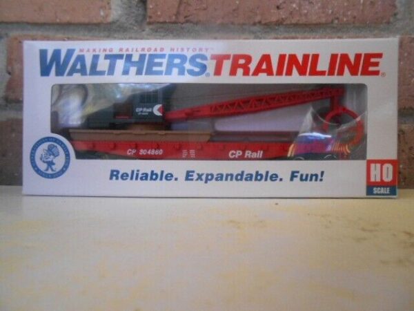 Walthers #931-1781 HO Scale Canadian Pacific Railroad Log Crane Car/CP304860