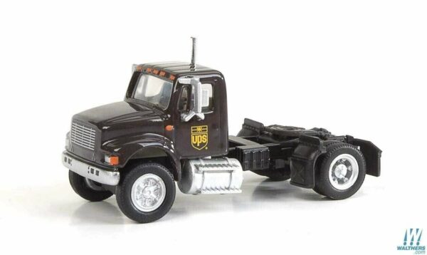 HO Scale Walthers Scene Master 949-11192 International (R) semi Tractor UPS - Image 5