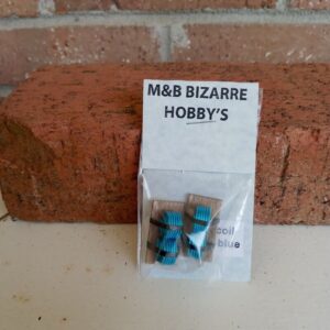 #3008 M&B N Scale Accessories Real Blue Coil Wire (2 Per Pack)