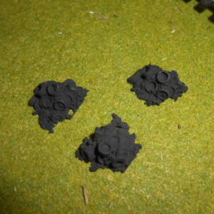# 1060 M & B Rubber Tire Pile N scale  3 Per Pack