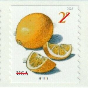 USA - 2018 Lemons Stamps MNH Coil Strip of 5 Stamps - #5256