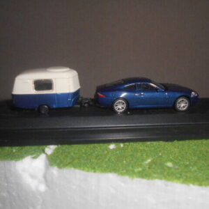 Mailbu Interational Jaguar XK With Caravan #60004-JB