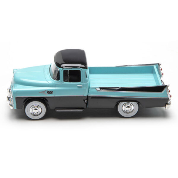 Menard O Scale  #279-9245 --1957 Dodge Sweptside Trucks Black & Blue - Image 5