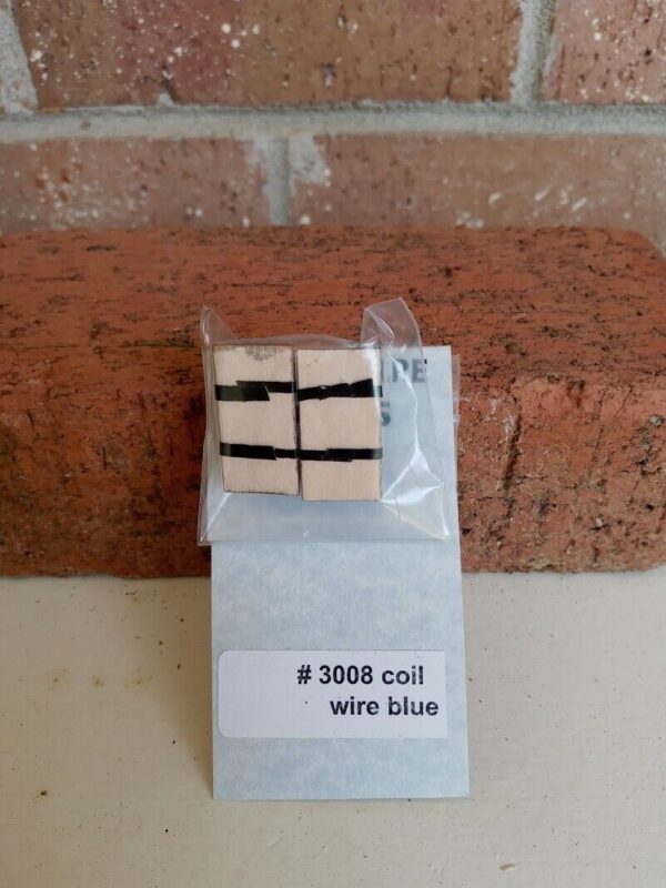 #3008 M&B N Scale Accessories Real Blue Coil Wire (2 Per Pack) - Image 2