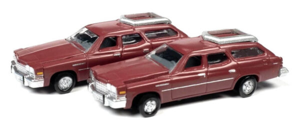 Classic Metale Works N Scale1976 Buick Estate Wagon Independence Red #50422 - Image 5