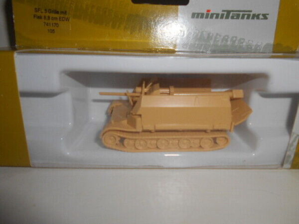 PROMOTEX HO Scale German WWII AA Grille mit 88cm Tank #741170 - Image 2