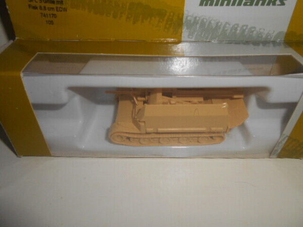 PROMOTEX HO Scale German WWII AA Grille mit 88cm Tank #741170 - Image 3