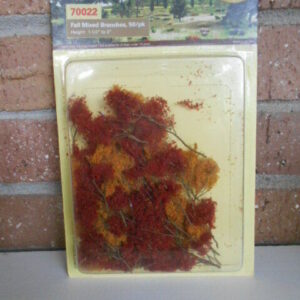 MP Scenery Products item #70022 HO Scale Fall Mixed Branches,50/Pack