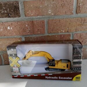 C M W  Hydraulic Tracked Excavator Construction Yellow 1:87 HO TC-100/12B
