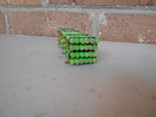 Hand Made HO Scale Green Wood Treated Poles Load #HO1000 - Image 2