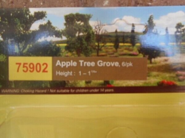 MP Scenery Products item #75902 N Scale Apple Trees 6 Per Pack - Image 5