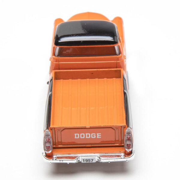 Menard O Scale  #279-9245 --1957 Dodge Sweptside Trucks Black & Orange - Image 7