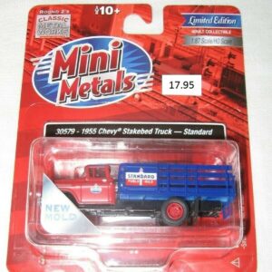 Classic Metal Works #30579 1955 Chevy Stakebed Truck (Standard)