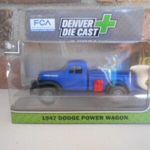Menard O Scale  #279-9398 --1947 Dodge Power Wagon Blue and Black