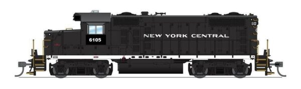 BWL #4275 Broadway Limited HO EMD GP20, NYC 6105 Blk & Wht Paragon4 Sound/DC/DCC