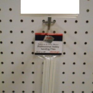 Accessories Abrasives Professional Hobby Sanding Files 240/320 Grit #0307