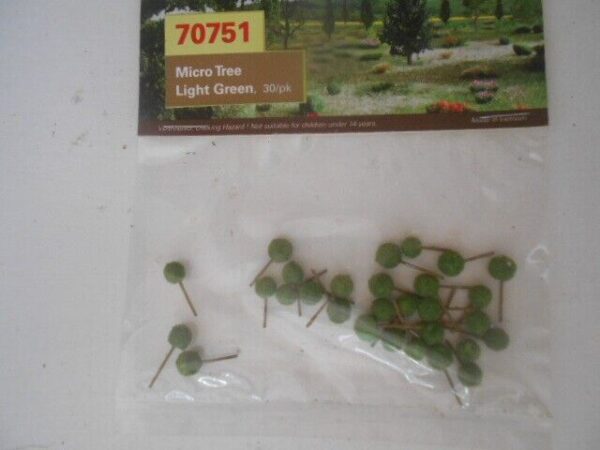 MP Scenery Products Item  #70751 HO Scale Micro Tree Light Green - Image 2